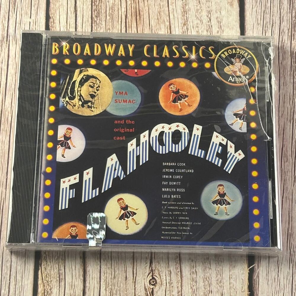 Yma Sumac & Original Cast – Flahooley CD 1993 Broadway Angel Sealed